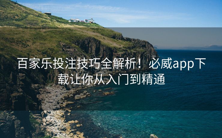 百家乐投注技巧全解析！必威app下载让你从入门到精通  第2张