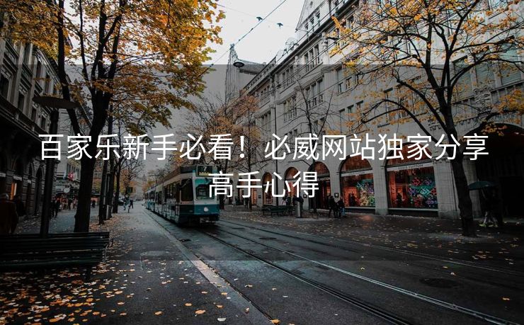 百家乐新手必看！必威网站独家分享高手心得